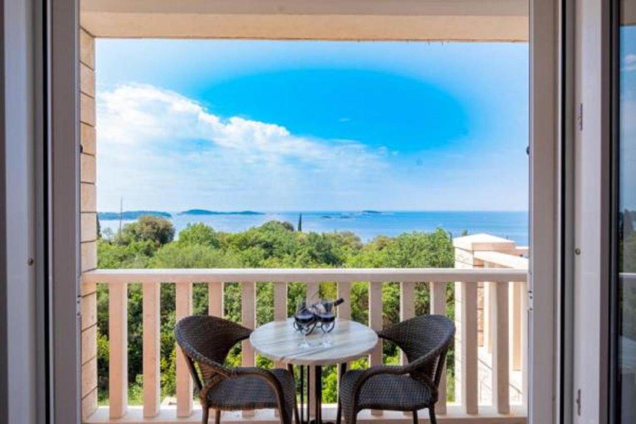 Villa Panorama Dubrovnik Mlini Exteriör bild