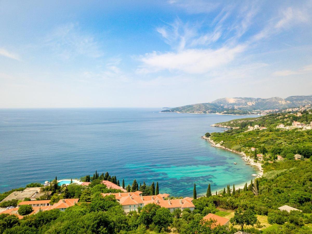 Villa Panorama Dubrovnik Mlini Exteriör bild