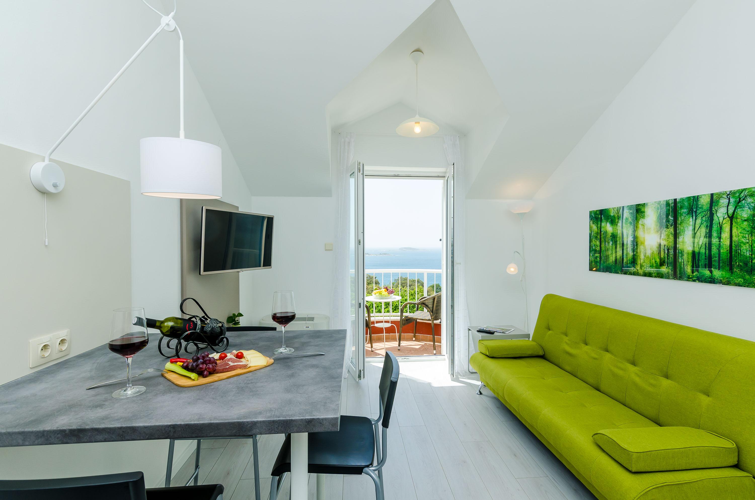 Villa Panorama Dubrovnik Mlini Exteriör bild